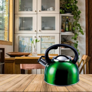 Liberty Leisure Green 2.5 Litre Whistling Kettle